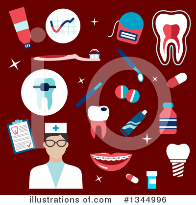 Royalty-Free (RF) Dental Clipart Illustration by Vector Tradition SM - Stock Sample #1344996