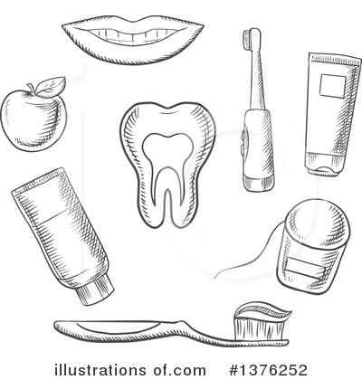 Royalty-Free (RF) Dental Clipart Illustration by Vector Tradition SM - Stock Sample #1376252