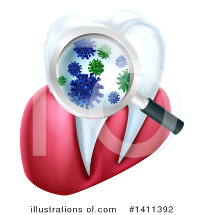 Bacteria Clipart #1411392 by AtStockIllustration