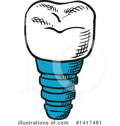 Royalty-Free (RF) Dental Clipart Illustration by Vector Tradition SM - Stock Sample #1417461