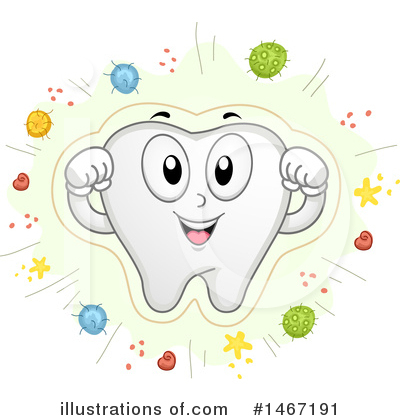 Tooth Clipart #1467191 by BNP Design Studio