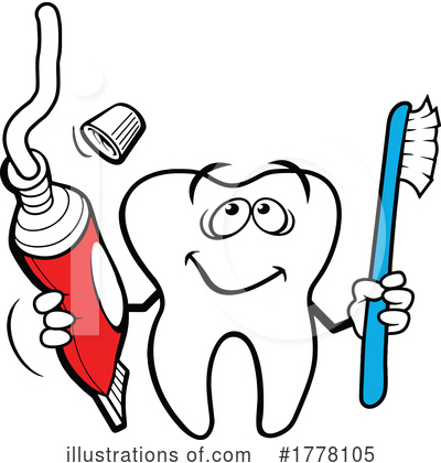 Oral Hygiene Clipart #1778105 by Johnny Sajem