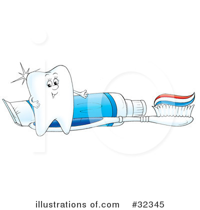 Toothpaste Clipart #32345 by Alex Bannykh