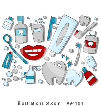 Royalty-Free (RF) Dental Clipart Illustration by BNP Design Studio - Stock Sample #94104