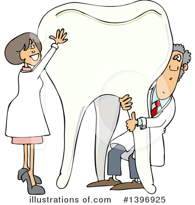Royalty-Free (RF) Dentist Clipart Illustration by djart - Stock Sample #1396925