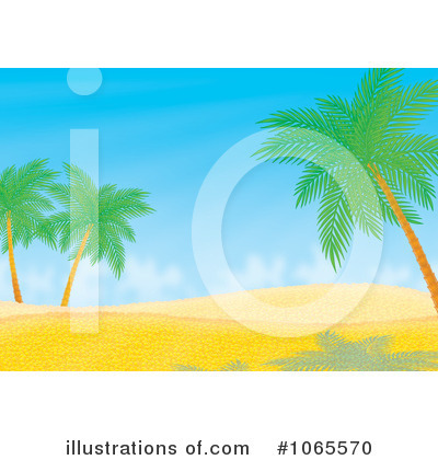 Palm Trees Clipart #1065570 by Alex Bannykh
