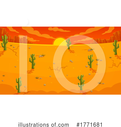 Royalty-Free (RF) Desert Clipart Illustration by Vector Tradition SM - Stock Sample #1771681