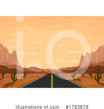 Desert Clipart #1783678 by Vector Tradition SM