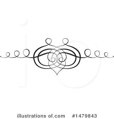 Calligraphic Clipart #1479843 by Frisko
