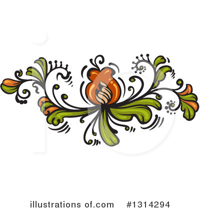 Flowers Clipart #1314294 by merlinul