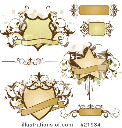 Royalty-Free (RF) Design Elements Clipart Illustration by OnFocusMedia - Stock Sample #21934