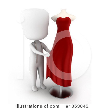Seamstress Clipart #1053843 by BNP Design Studio