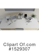 Desk Clipart #1529307 by KJ Pargeter