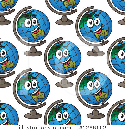 Royalty-Free (RF) Desk Globe Clipart Illustration by Vector Tradition SM - Stock Sample #1266102