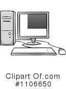 Desktop Computer Clipart #1106650 by Cartoon Solutions