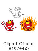 Devil Clipart #1074427 by Hit Toon