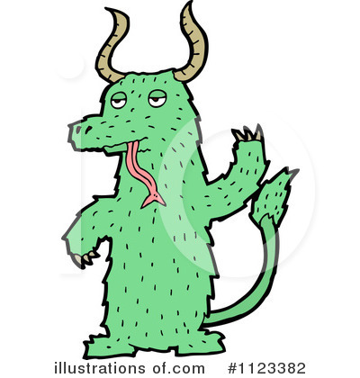 Royalty-Free (RF) Devil Clipart Illustration by lineartestpilot - Stock Sample #1123382