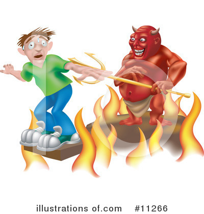 Royalty-Free (RF) Devil Clipart Illustration by AtStockIllustration - Stock Sample #11266