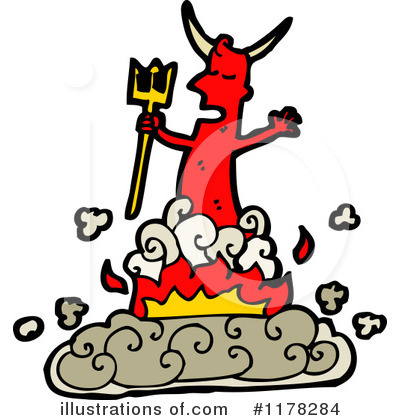 Royalty-Free (RF) Devil Clipart Illustration by lineartestpilot - Stock Sample #1178284