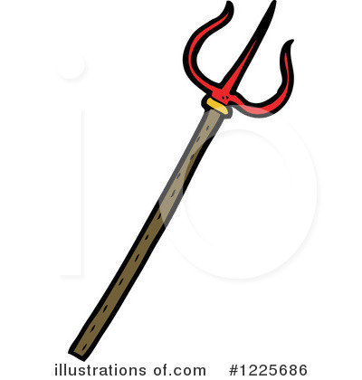 Royalty-Free (RF) Devil Clipart Illustration by lineartestpilot - Stock Sample #1225686