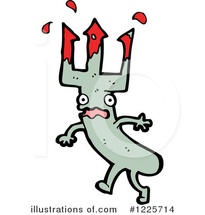 Royalty-Free (RF) Devil Clipart Illustration by lineartestpilot - Stock Sample #1225714