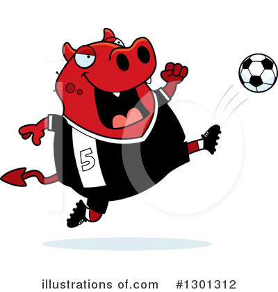 Royalty-Free (RF) Devil Clipart Illustration by Cory Thoman - Stock Sample #1301312