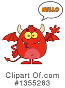 Devil Clipart #1355283 by Hit Toon