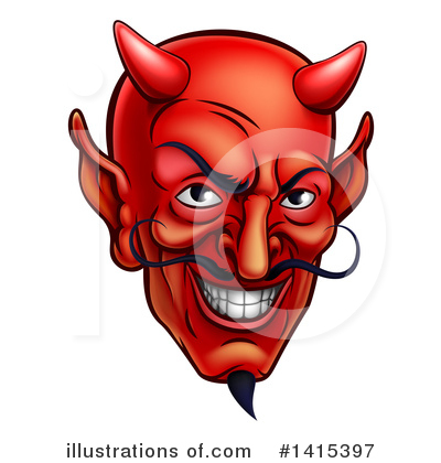 Demon Clipart #1415397 by AtStockIllustration