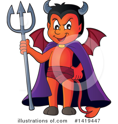 Devils Clipart #1419447 by visekart