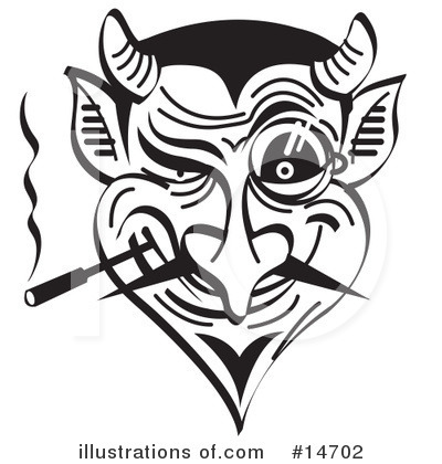 Royalty-Free (RF) Devil Clipart Illustration by Andy Nortnik - Stock Sample #14702