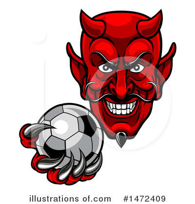 Royalty-Free (RF) Devil Clipart Illustration by AtStockIllustration - Stock Sample #1472409