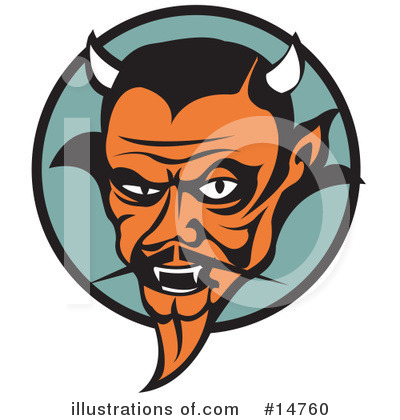 Royalty-Free (RF) Devil Clipart Illustration by Andy Nortnik - Stock Sample #14760