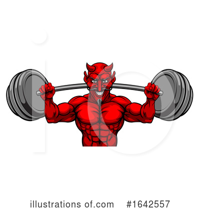 Bodybuilder Clipart #1642557 by AtStockIllustration