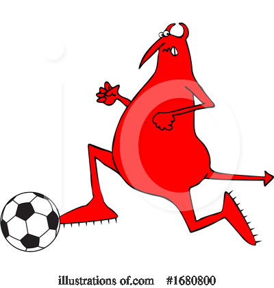 Soccer Clipart #1680800 by djart