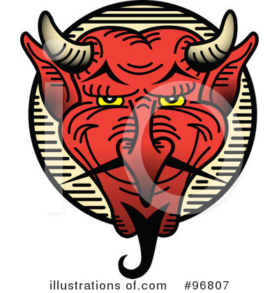 Royalty-Free (RF) Devil Clipart Illustration by Andy Nortnik - Stock Sample #96807