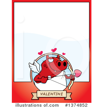 Cupid Clipart #1374852 by Cory Thoman