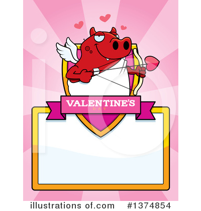 Royalty-Free (RF) Devil Cupid Clipart Illustration by Cory Thoman - Stock Sample #1374854