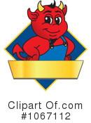 Devil Mascot Clipart #1067112 by Mascot Junction