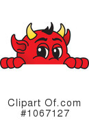 Devil Mascot Clipart #1067127 by Mascot Junction