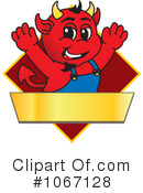 Devil Mascot Clipart #1067128 by Mascot Junction