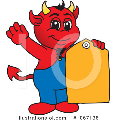 Devil Mascot Clipart #1067138 by Mascot Junction