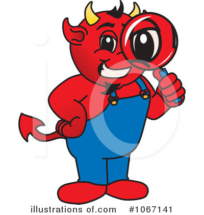 Devil Mascot Clipart #1067141 by Mascot Junction