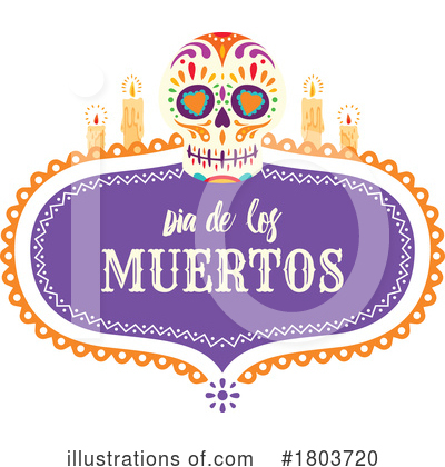 Dia De Los Muertos Clipart #1803720 by Vector Tradition SM