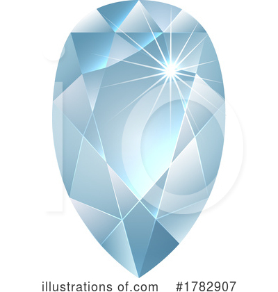 Royalty-Free (RF) Diamond Clipart Illustration by AtStockIllustration - Stock Sample #1782907