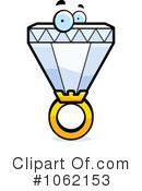 Diamond Ring Clipart #1062153 by Cory Thoman