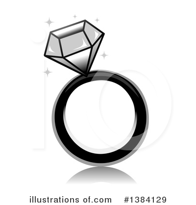 Wedding Ring Clipart #1384129 by BNP Design Studio