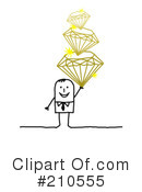 Diamonds Clipart #210555 by NL shop