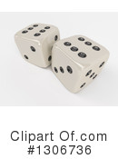 Dice Clipart #1306736 by KJ Pargeter