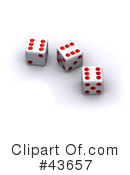 Dice Clipart #43657 by stockillustrations