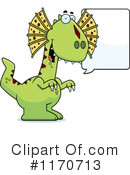 Dilophosaurus Clipart #1170713 by Cory Thoman